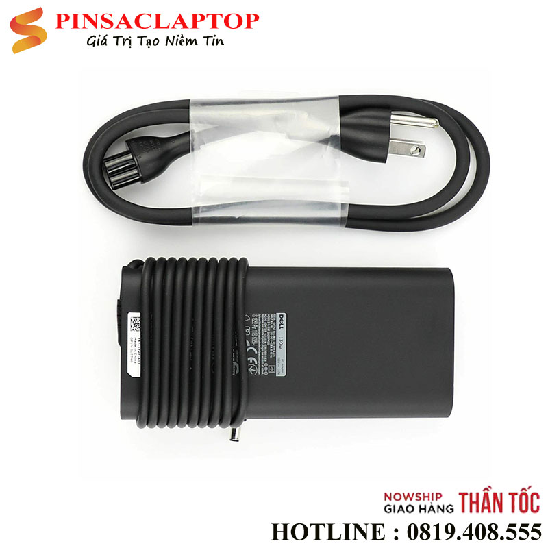 Adapter-Sac-Dell-OVal-130W-Chan-Kim-nho Adapter Sac Dell OVal 130W Chan Kim nho