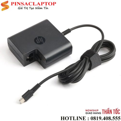 Adapter Sac HP Oval Vuong Type C 45W 65W
