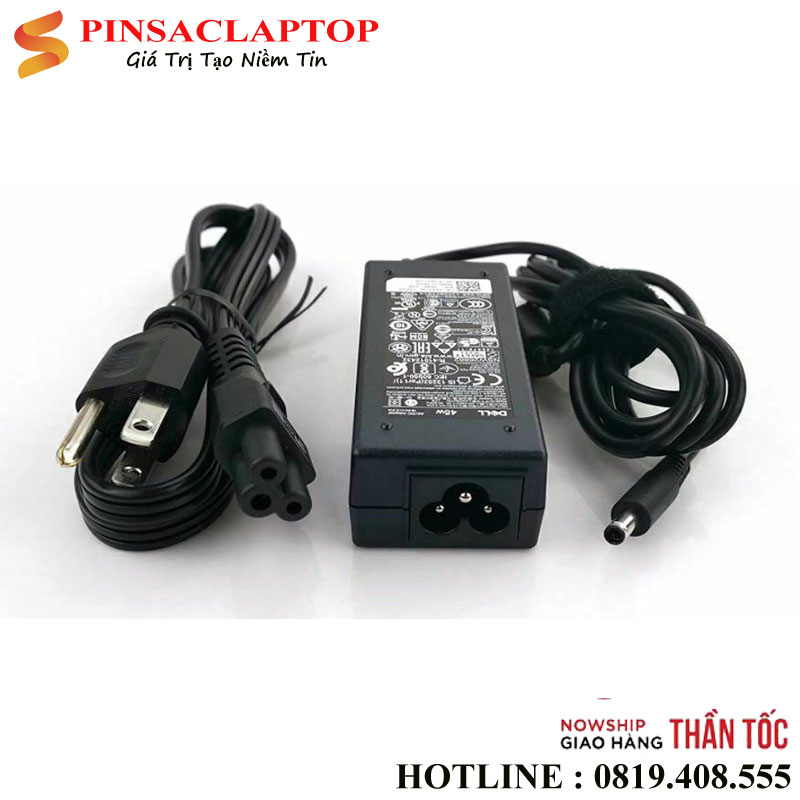 Adapter-Sac-Laptop-Dell-45W-Chan-kim-nho Adapter Sac Laptop Dell 45W Chan kim nho