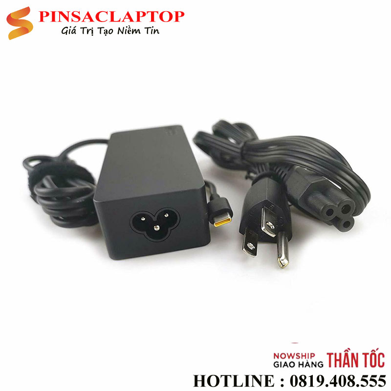 Adapter-Sac-Lenovo-Type-C-65W-Chư-Nhat Adapter Sac Lenovo Type C 65W Chu Nhat