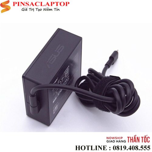Sạc Laptop Asus Strix SCAR 15 G533ZX Type C 100W 1 Adapter Sac dung cho Laptop Asus 20V 5A 100W Type C Zin