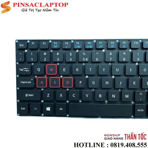 Ban Phim Laptop Acer PH315 51 Led