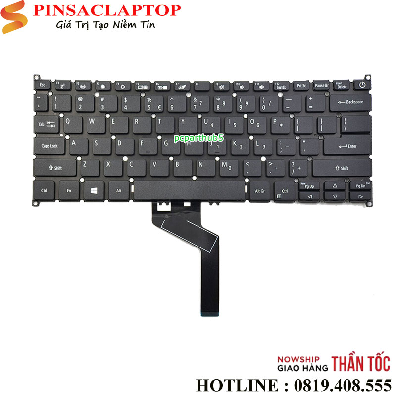 Ban-phim-Keyboard-laptop-Acer-Swift-5-SF514-52 Ban phim Keyboard laptop Acer Swift 5 SF514 52