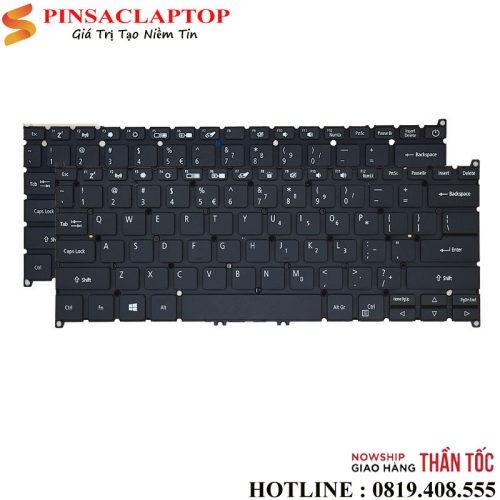 Bàn Phím Laptop Acer SF114-32 SP513-51 SP513-53 SP513-52NP SP514-52 3 Ban phim Keyboard laptop acer SP531 51