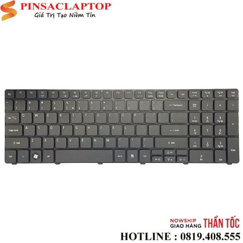 Bàn Phím Keyboard Laptop Acer Aspire 5810 5742ZG 5745 5749 7751 2 Ban phim Laptop Acer 5745