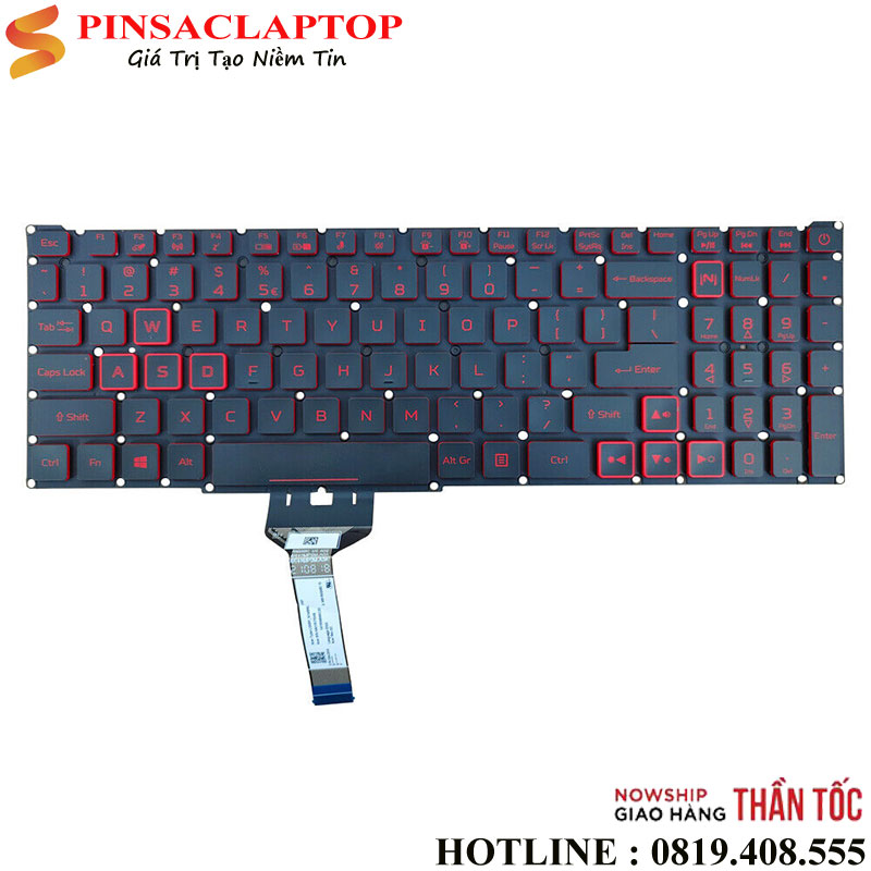Ban-phim-Laptop-Acer-AN515-43 Ban phim Laptop Acer AN515 43