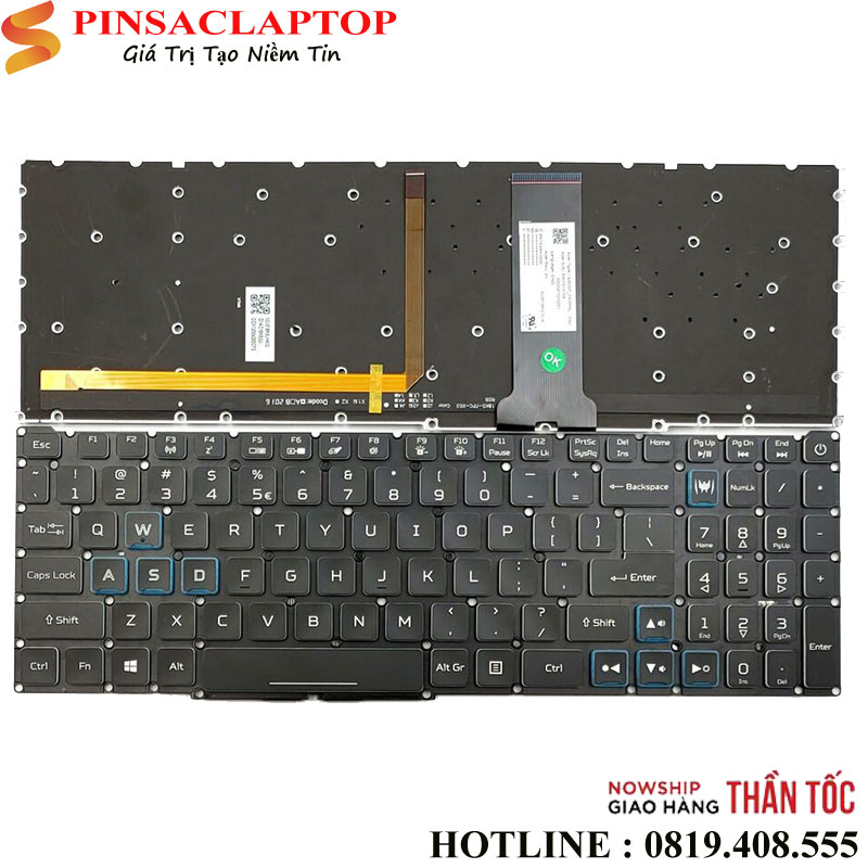 Ban-phim-laptop-Acer-Nitro-5-AN515-43-PH315-52 Ban phim laptop Acer Nitro 5 AN515 43 PH315 52
