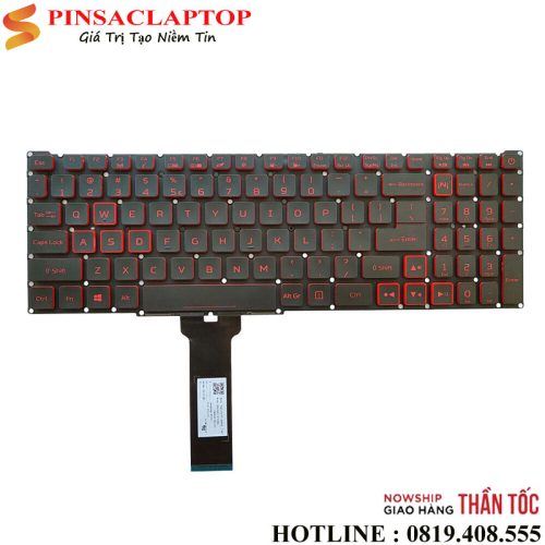 Ban phim laptop acer AN515 54 AN517 51 AN715 51