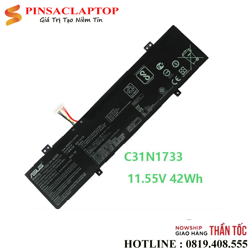 Battery-Pin-Laptop-asus-C31N1733 Battery Pin Laptop asus C31N1733