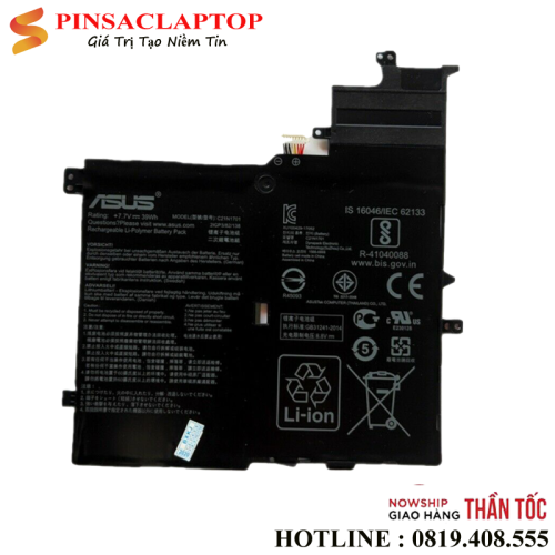 Battery pin Laptop asus C21N1701