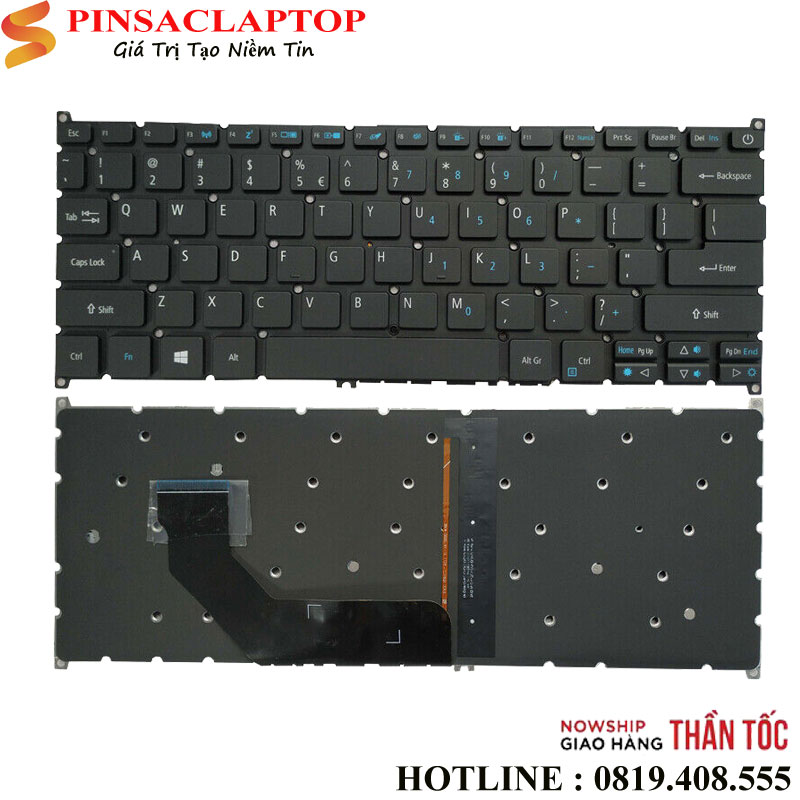 Keyboard-Bàn-Phím-Laptop-Acer-Aspire-S5-371 Keyboard Ban Phim Laptop Acer Aspire S5 371