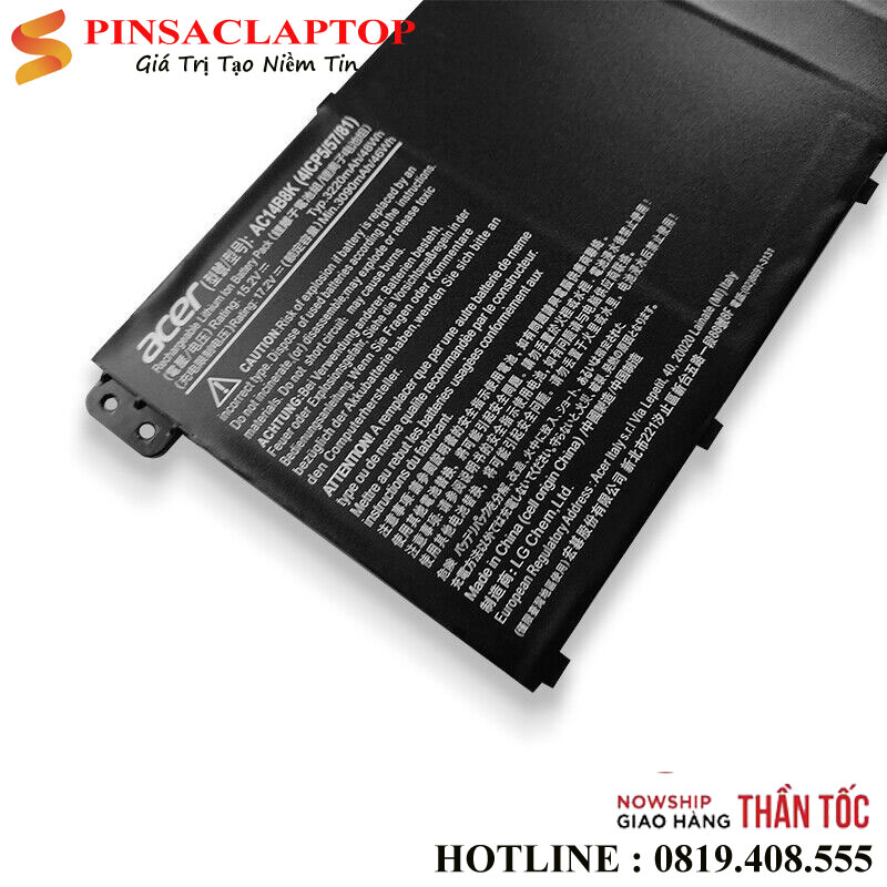 Pin-Acer-AC14B8K Pin Acer AC14B8K