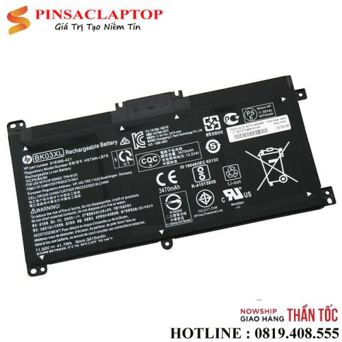Pin Battery HP BK03XL