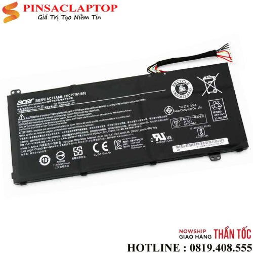 Pin Laptop Acer TravelMate X3 TMX3310-M AC17A8M 4 Pin Battery Laptop Acer AC17A8M