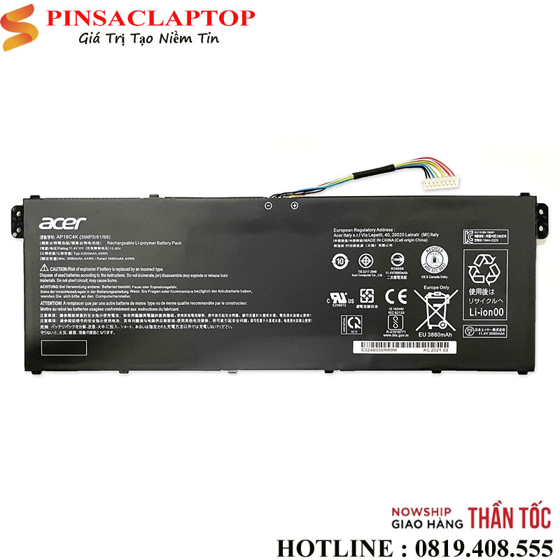 Pin-Battery-Laptop-Acer-AP18C4K-AP18C8K Pin Battery Laptop Acer AP18C4K AP18C8K