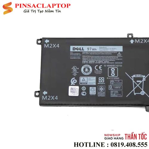 Pin Laptop Dell Precision 5530 Xeon E-2176M Workstation 2 Pin Battery Laptop Dell 9560 97Wh
