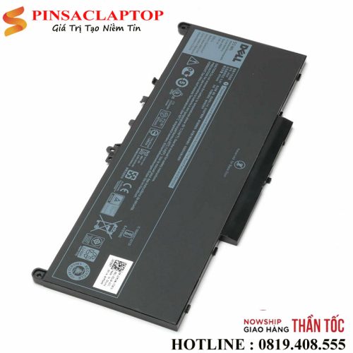 Pin Laptop Dell Latitude 12 E7270 P26S001 3 Pin Battery Laptop Dell E7270