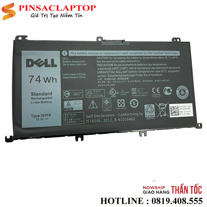 Pin-Battery-Laptop-Dell-Inspiron-15-7000-5576-5577-7557-7559-7567-7566-357F9 Pin Battery Laptop Dell Inspiron 15 7000 5576 5577 7557 7559 7567 7566 357F9