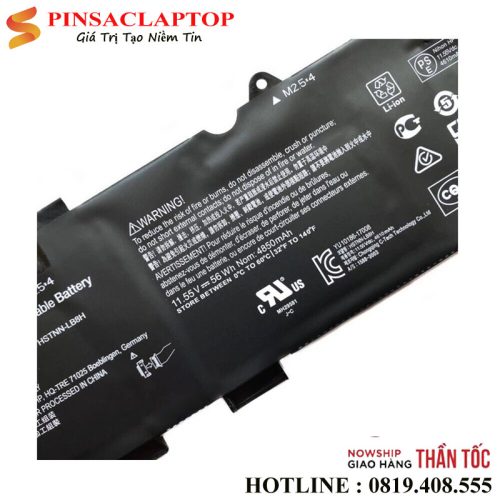Pin Battery Laptop HP EliteBook 755 850 G5 ZBook 15u HSTNN-DB8K 4 Pin Battery Laptop HP 850 G5