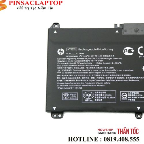 Pin Laptop HP 15-CS 15-DW 15-DB 15-CW HT03XL HSTNN-LB8M 4 Pin Battery Laptop HP HT03XL