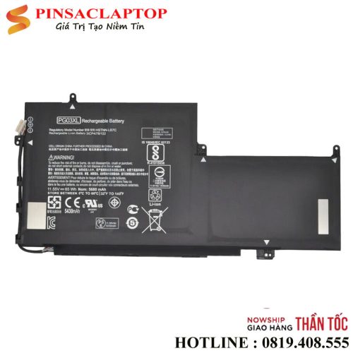 Pin Laptop HP Spectre x360 15-AP0000 15T-AP000 PG03XL 3 Pin Battery Laptop HP PG03XL Zin