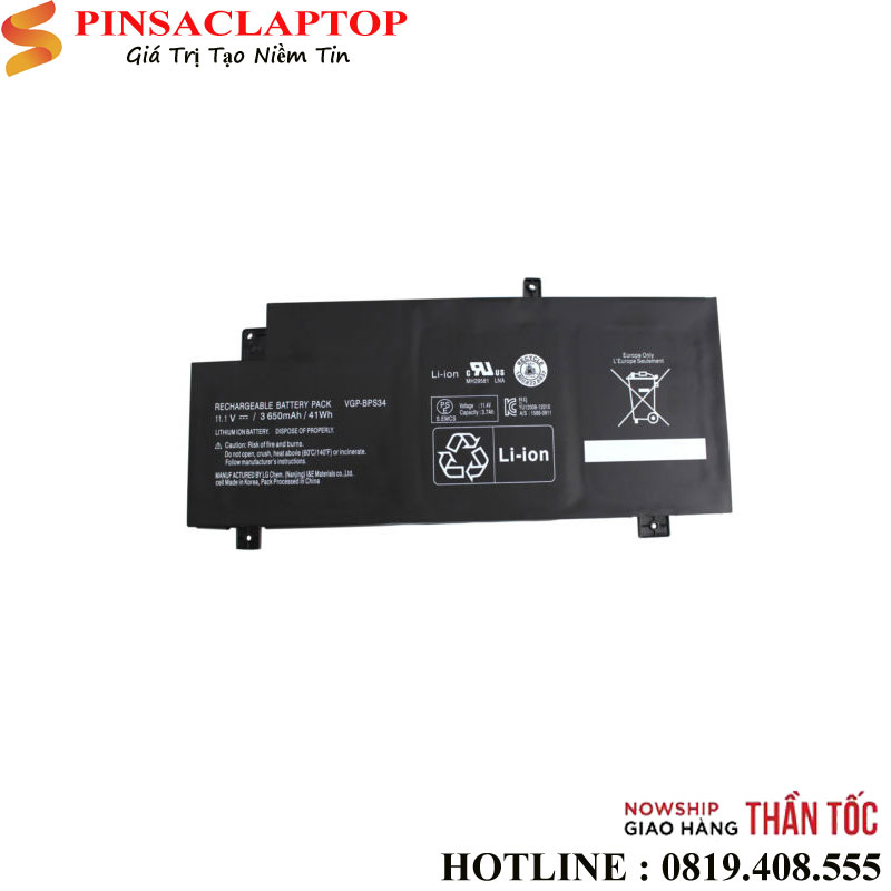 Pin-Battery-Laptop-Sony-Vaio-BPS34 Pin Battery Laptop Sony Vaio BPS34