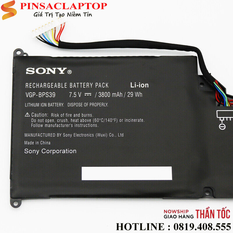 Pin-Battery-Sony-Vaio-BPS39 Pin Battery Sony Vaio BPS39
