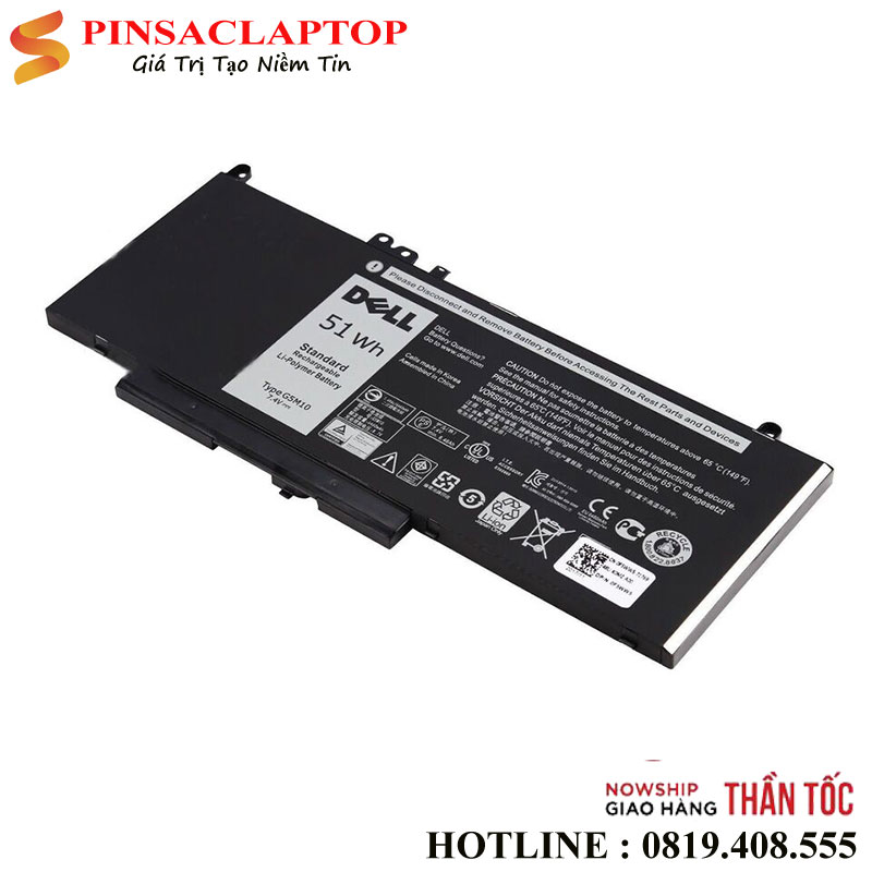 Pin-Battery-dell-Latitude-E5470-51Wh Pin Battery dell Latitude E5470 51Wh