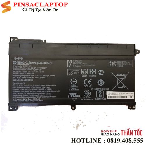 Pin Laptop HP STREAM 14-CB 14-CB113WM BI03XL ON03XL 1 Pin HP BI03XL
