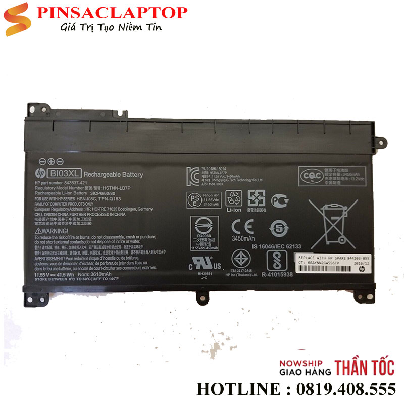 Pin-HP-BI03XL Pin HP BI03XL