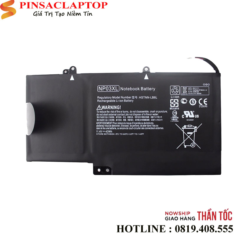 Pin-HP-NP03XL-Zin-Xin Pin HP NP03XL Zin Xin