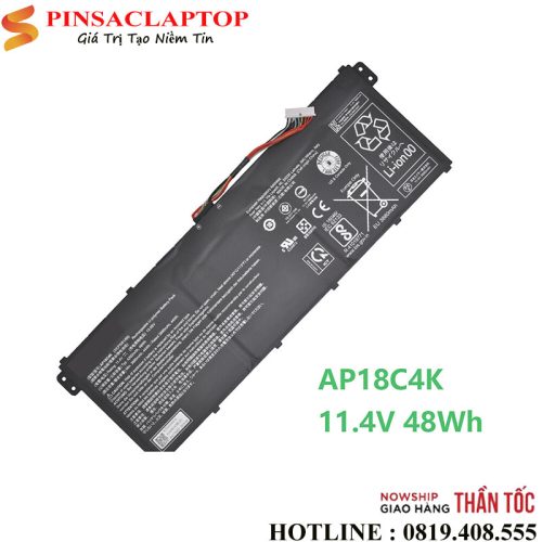 Pin Laptop Acer Aspire 5 A515 Series 5 Pin Laptop Acer AP18C4K AP18C8K