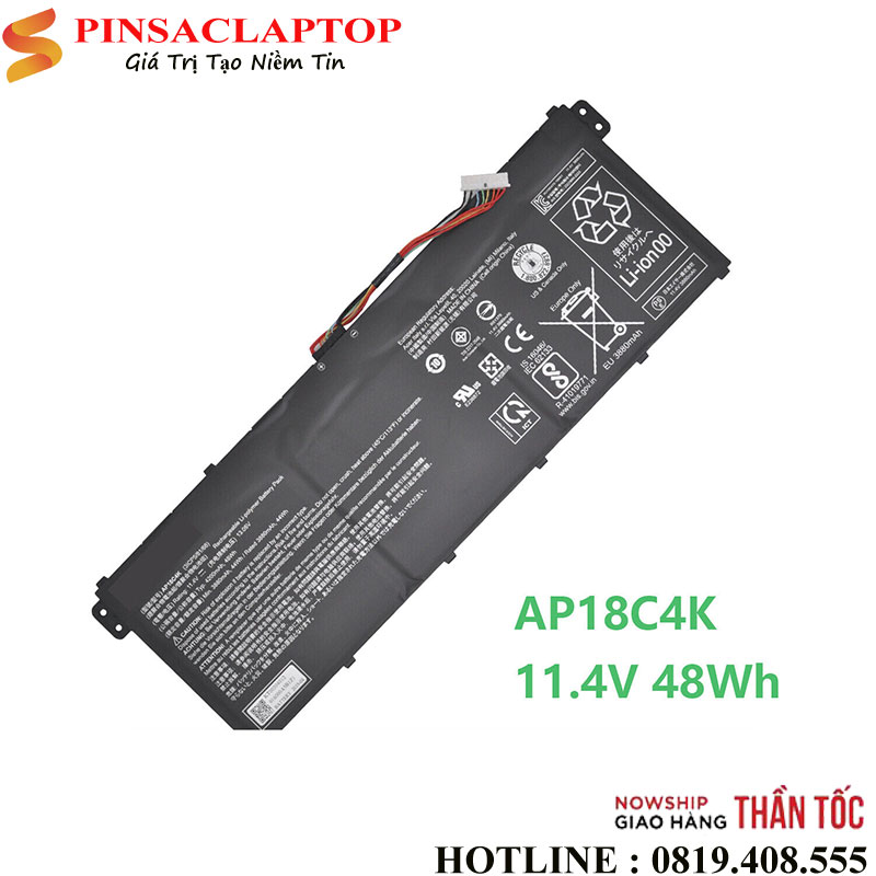 Pin-Laptop-Acer-AP18C4K-AP18C8K Pin Laptop Acer AP18C4K AP18C8K
