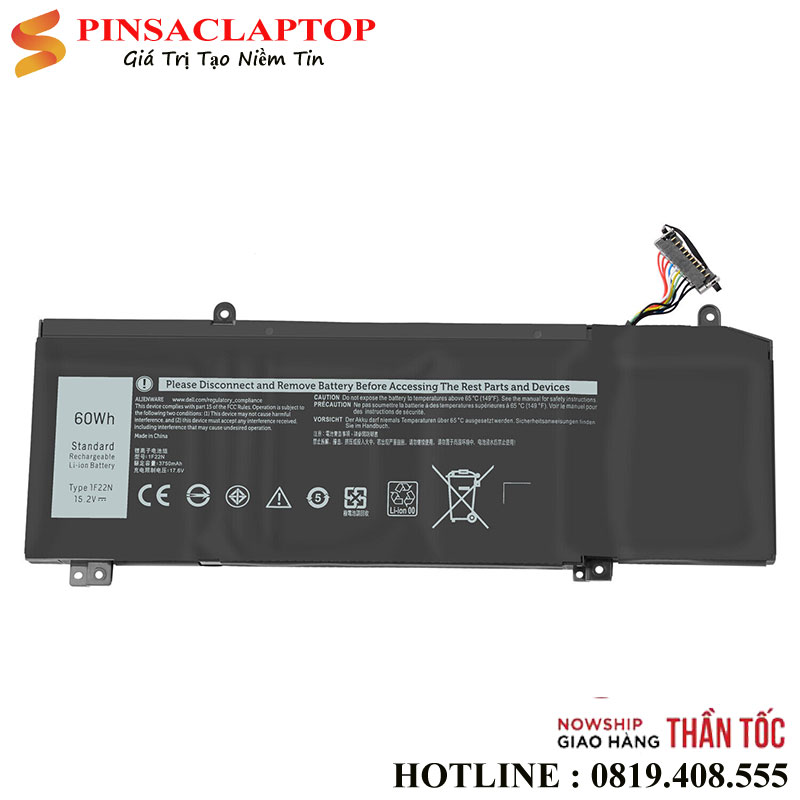 Pin-Laptop-Alienware-M15-M17-R1-G7-7590-7790-G5-5590-D2783W-1F22N Pin Laptop Alienware M15 M17 R1 G7 7590 7790 G5 5590 D2783W 1F22N