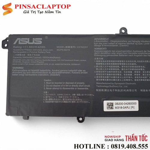 Pin Laptop Asus Asus Vivobook X1605EA