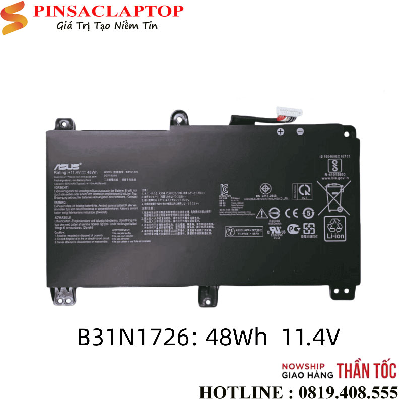 Pin-Laptop-Asus-B31N1726 Pin Laptop Asus B31N1726