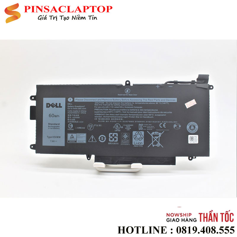 Pin-Laptop-Dell-Latitude-5289-7389-7390-K5XWW Pin Laptop Dell Latitude 5289 7389 7390 K5XWW