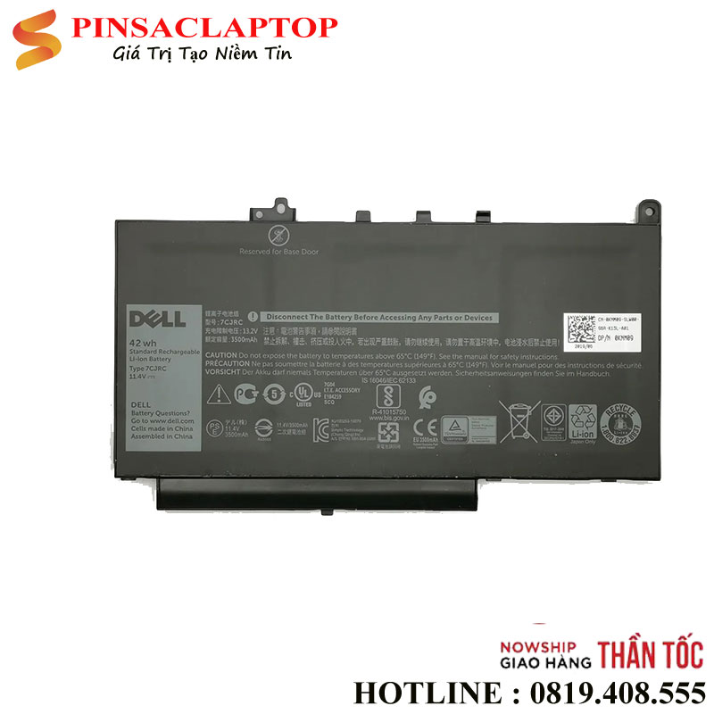 Pin-Laptop-Dell-Latitude-7470-E7470-7CJRC Pin Laptop Dell Latitude 7470 E7470 7CJRC