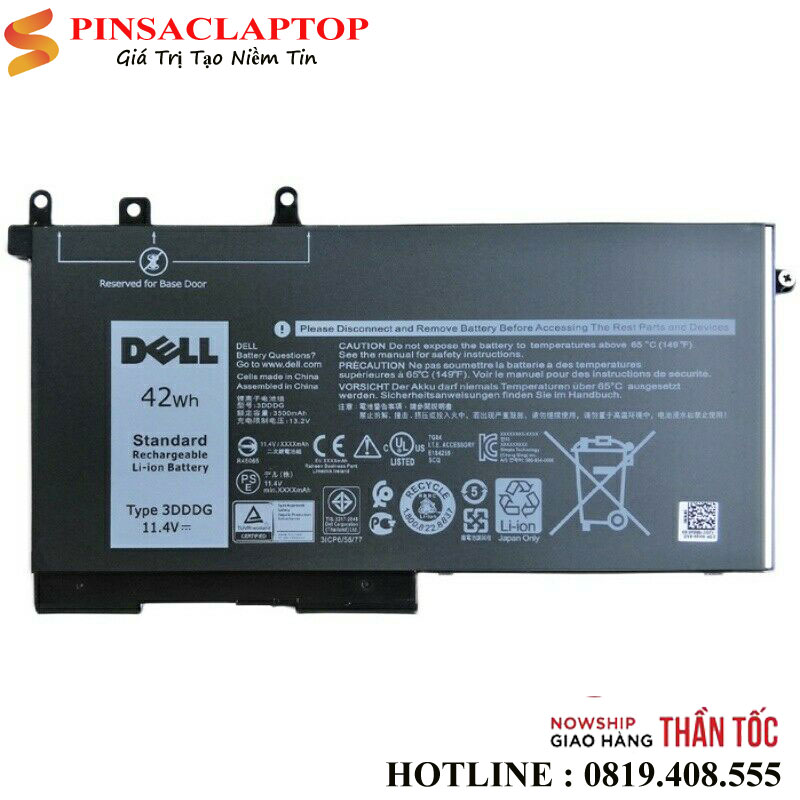 Pin-Laptop-Dell-Latitude-E5280-E5480-E5490-E5580-E5590-E5491-E5591-3DDDG-3VC9Y-O3VC9Y-049XH-45N3J-80JT9-451-BBZP Pin Laptop Dell Latitude E5280 E5480 E5490 E5580 E5590 E5491 E5591 3DDDG 3VC9Y O3VC9Y 049XH 45N3J 80JT9 451 BBZP