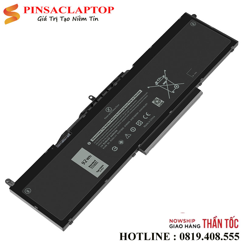 Pin-Laptop-Dell-Precision-15-3520-3530-Latitude-15-5580-5590-5591-92WH-VG93N-WFWKK-0WFWKK Pin Laptop Dell Precision 15 3520 3530 Latitude 15 5580 5590 5591 92WH VG93N WFWKK 0WFWKK