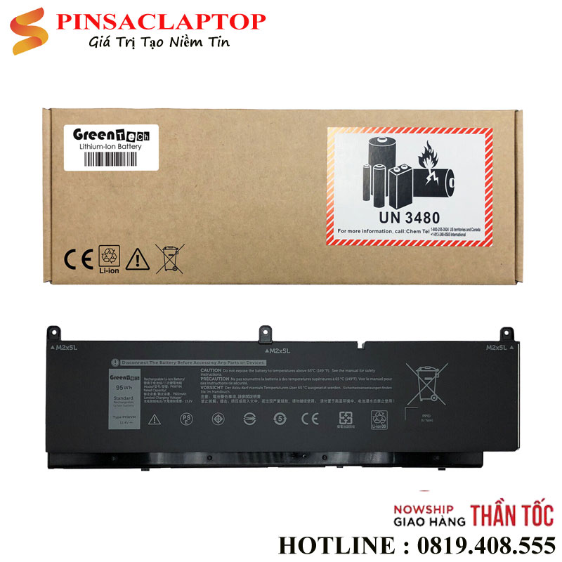 Pin-Laptop-Dell-Precision-7550-7750-7560-7760-PKWVM-C903V-68Wh Pin Laptop Dell Precision 7550 7750 7560 7760 PKWVM C903V 68Wh