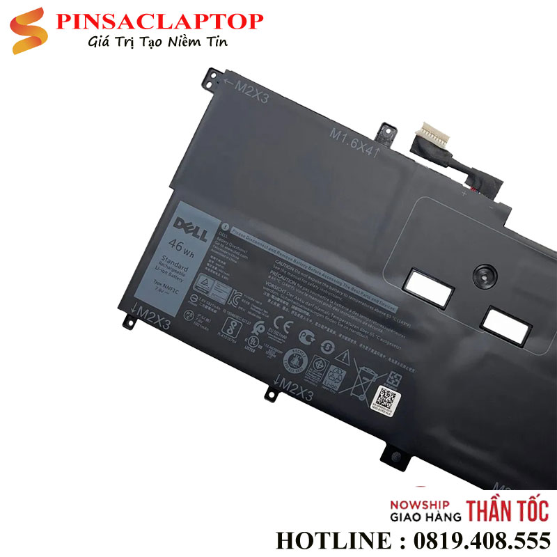 Pin-Laptop-Dell-XPS-13-9365-XPS-13-2-in-1-2017 Pin Laptop Dell XPS 13 9365 XPS 13 2 in 1 2017
