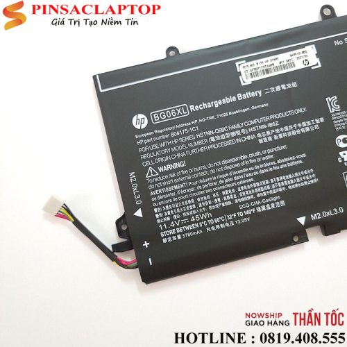 Pin Laptop HP EliteBook 1040 G3-X 1040 G3-Y 1040 G3-Z 1040 G3-W 1040 G3-V 7 Pin Laptop HP BG06XL Zin