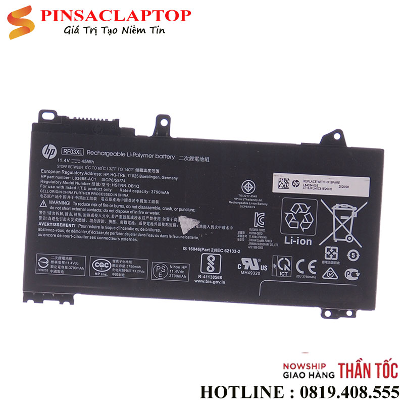 Pin-Laptop-HP-RF03XL Pin Laptop HP RF03XL