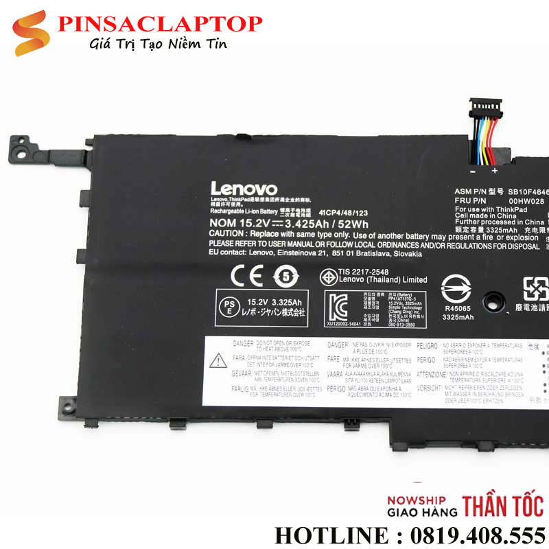 Pin-Laptop-Lenovo-Thinkpad-X1-Carbon-4th-Yoga-Gen-2016-00HW029-00HW028 Pin Laptop Lenovo Thinkpad X1 Carbon 4th Yoga Gen 2016 00HW029 00HW028