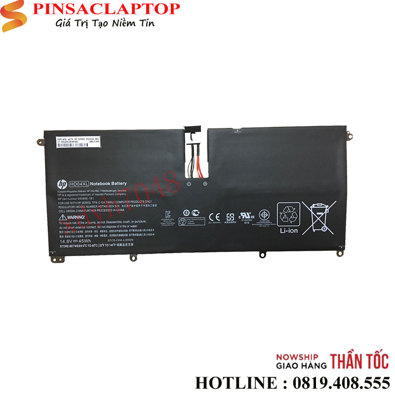 Pin-battery-Laptop-HP-HD04XL Pin battery Laptop HP HD04XL