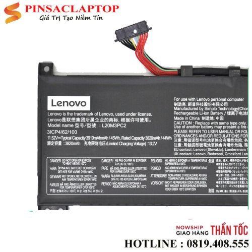Pin Laptop Lenovo ideapad Gaming 3-15IHU6 Laptop 82K2 series 1 Pin battery Lenovo Ideapad Gaming 3 15ACH6