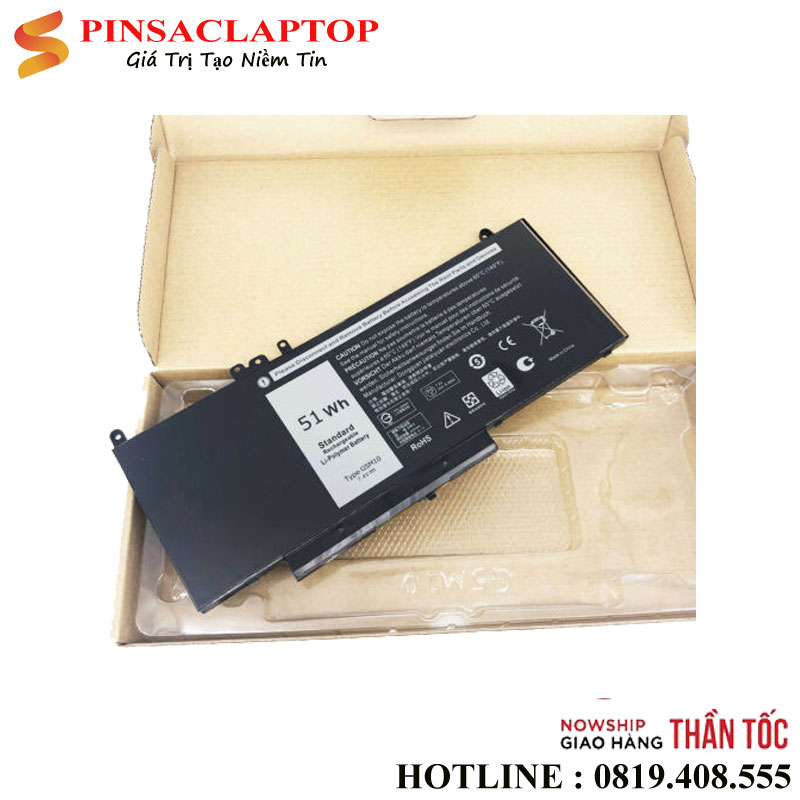 Pin-dell-Latitude-E5470-51Wh Pin dell Latitude E5470 51Wh
