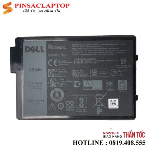 Pin Laptop Dell Latitude Rugged 5420 5424 7424 7WNW1 DMF8C 0DMF8C GK3D3 0GK3D3 8 Pin dung cho Laptop Dell Latitude Rugged 5420 7WNW1