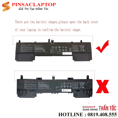 Pin Laptop Asus ZenBook Flip 15UX533FAC UX533FTC C42N1839 Type B 4 Pin laptop asus C42N1839 TypeB